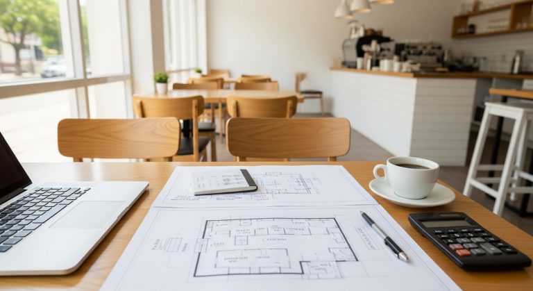 Automatyzacja kawiarni podczas planowania układu i procesów