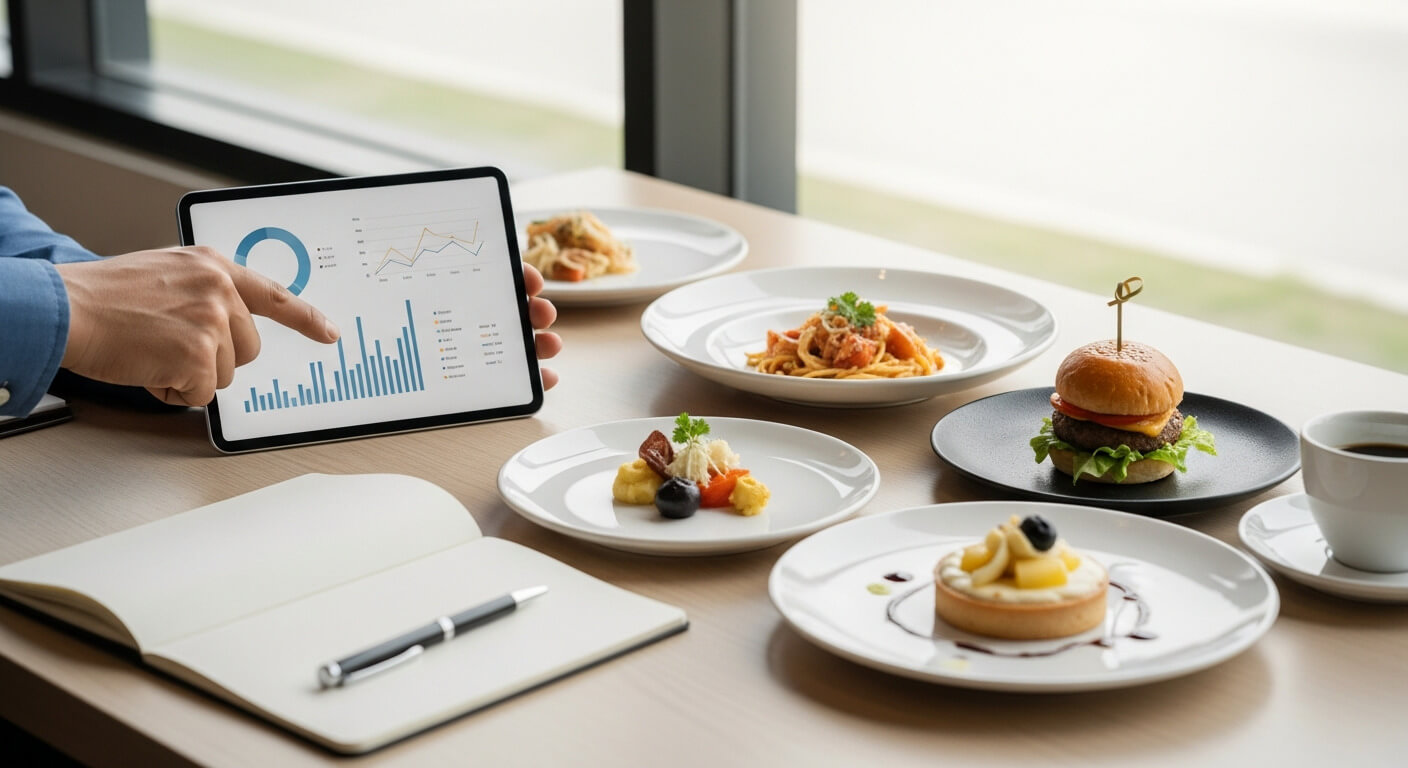 System ewidencji w kawiarni do analizy sprzedaży dań