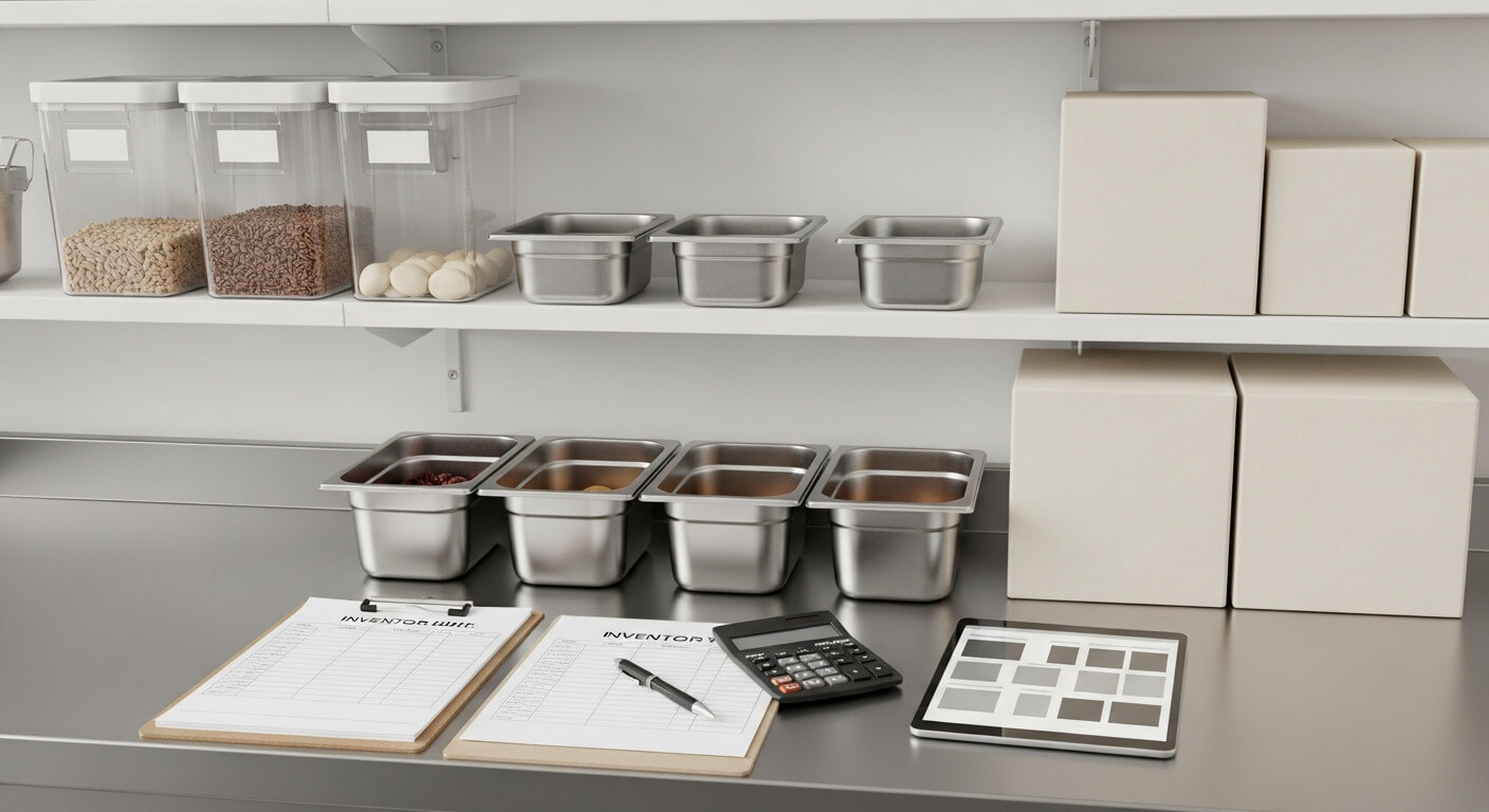 Ewidencja magazynowa w kawiarni do kontroli zapasów